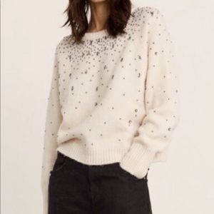 Zara Jeweled Sweater